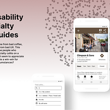 UX/UI Case Study: Fixing usability for specialty coffee guides