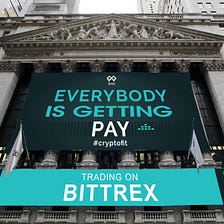 Press Release: TenX PAY token starting to trade on Bittrex by Friday 4pm UTC