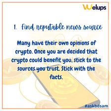 WELUPS- Tips & Tricks about CryptoCurrency.