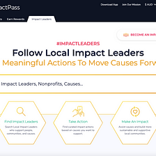 Creating A Cultural Shift & Local Impact Leaders Movement — Where Making An Impact Is Actually…