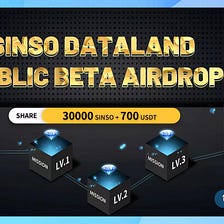 SINSO Dataland Public Beta Airdrop Event