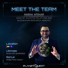 Meet the Team: Nasha Afshar, Head of Investor Relations and Blockchain Research Analyst