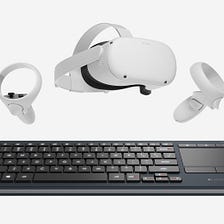 The Logitech K830 Keyboard And Typing In VR