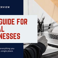 SEO Guide For Local Businesses — A Quick Overview