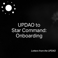 UPDAO to Star Command!