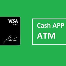 Can you use the cash app card in an ATM?