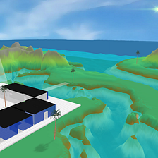 My Story Creating An Open Metaverse Virtual World Social VR Island Themed Space With WebXR A-Frame