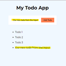 DOM Manipulation: Create a Simple TODO Part I