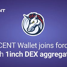 D’CENT Wallet joins forces with 1inch DEX aggregator!