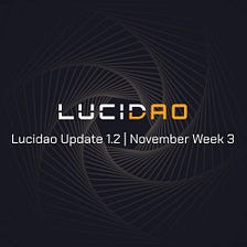 Lucidao Update 1.2 | November - Week 3