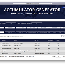 New Feature: Accumulator Generator