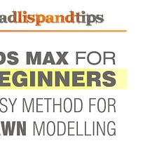 3DS Max Tip : Beginners Guide for Pawn Modelling