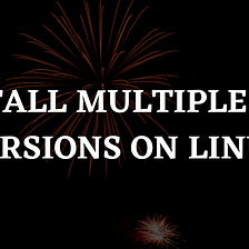 How to install multiple PHP versions on Linux
