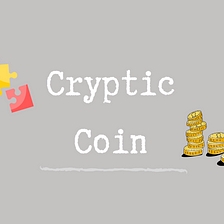 [Poem] Cryptic Coin