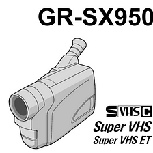 JVC GR-SX950, an SVHS camcorder