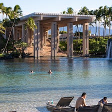 Recovering in Heaven at Hilton Waikoloa Village