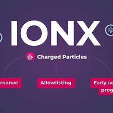 New Utility for IONX
