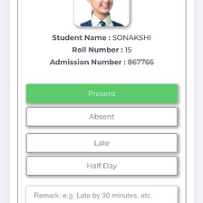 Online Attendance System for Students