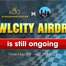 📢 Reminder: HowlCity Airdrop is still ongoing 🔥