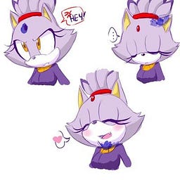 Blaze The Cat Lover