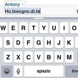 ANTONY LA MIA FORZA❤