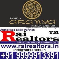Raheja Aranya City Sohna- Booking Resale & Rentals