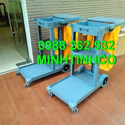 XE ĐẨY DỌN VỆ SINH CÔNG NGHIỆP, XE ĐẨY LÀM VỆ SINH
