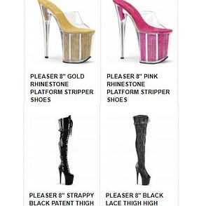 Shop for Pleaser Shoes Online at 