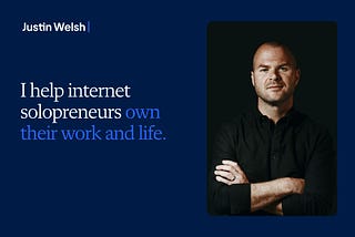 Hi, I'm Justin Welsh, and I've built a $8 million solo business through LinkedIn and digital…