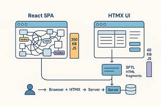 HTMX Took A Weekend To Learn And Quietly Replaced Our React Frontend