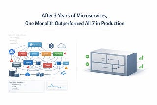 After 3 Years of Microservices, One Monolith Outperformed All 7 in Production