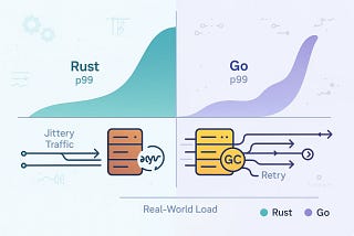 Rust vs Go — which gRPC server is faster on real traffic?