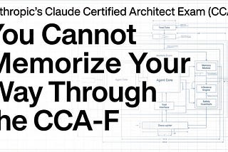 Anthropic’s Claude Certified Architect Exam (CCA-F): You Cannot Memorize Your Way Through the CCA-F