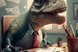 I Fear Becoming an Office Dinosaur