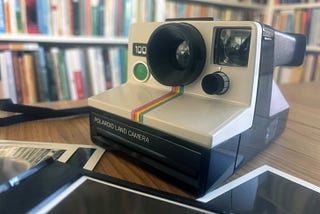 [1978] The icon of product design: my first Polaroid 1000/OneStep instant camera