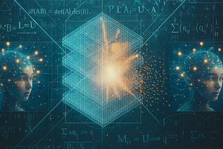 LLMs think in matrices and vectors.