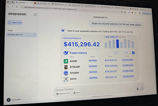 How I Built a Free AI-Powered Crypto Trading Bot Using DeepSeek and Dexscreener