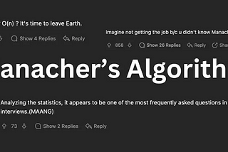 The Magic of Manacher’s Algorithm