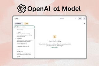 OpenAI’s o1 Model is Finally Here — A Model that Thinks Hard Before it Responds