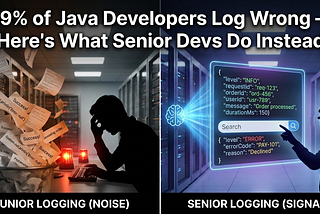 99% of Java Developers Log Wrong — Here’s What Senior Devs Do Instead