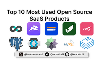 Top 10 Most Used Open Source SaaS Products