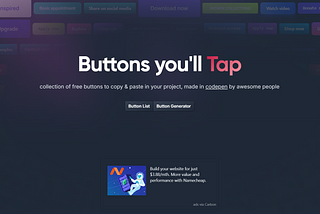 200+ Button Variants In One place