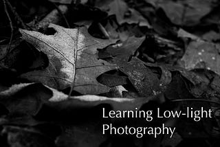 The Counterintuitive Nature of Low-Light Photography