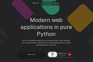 FastHTML: This New Python Web Framework Changes Everything…