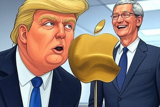 Tim Cook has just given a masterclass in how to manage Donald Trump