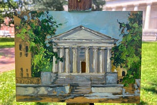 Painting Efficiently With Oil Paint in the Field