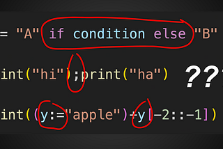 10 Things I Regret Not Knowing Earlier About Writing Python Code In One Line
