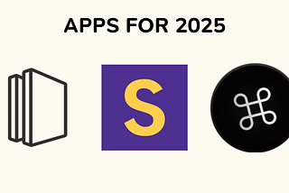 Note taking apps I am excited about going into 2025
