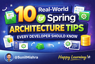 10 Real-World Spring Boot Architecture Tips Every Developer Should Know