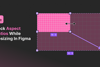 How to lock aspect ratios for responsive media in Figma